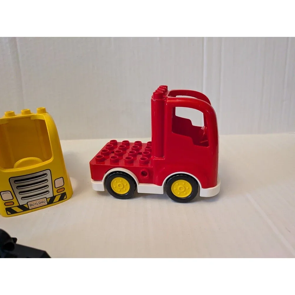 Lego Duplo Construction Truck Firetruck And More Mixed Lot Incomplete Build